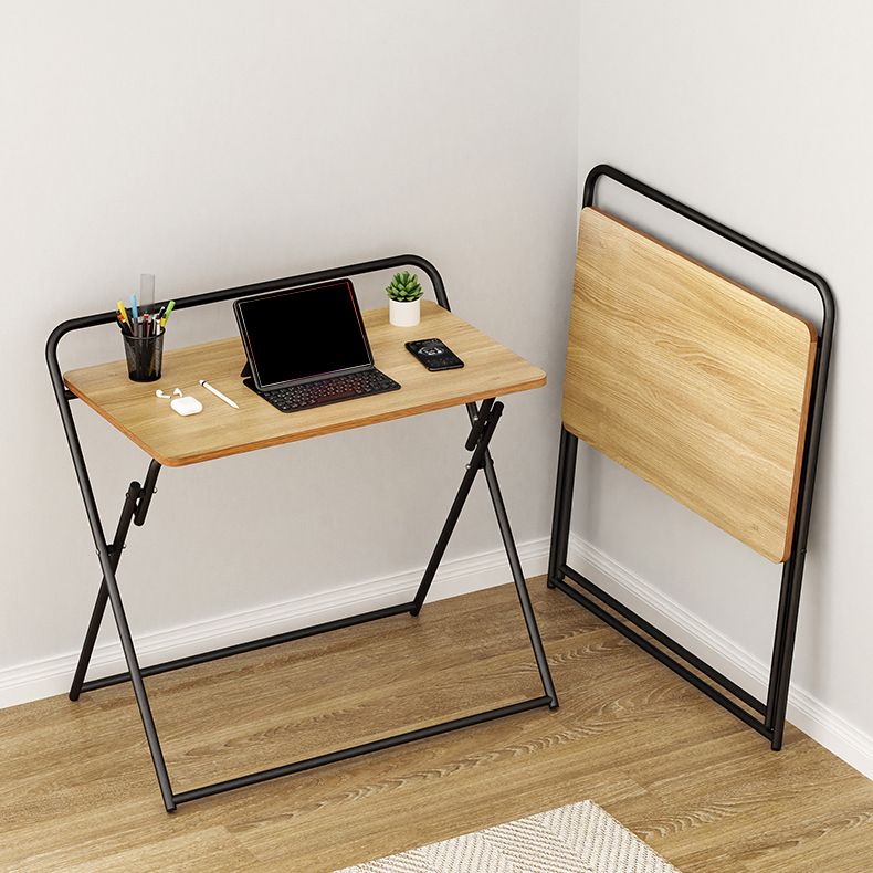 Modern Style Wooden Office Desk Rectangular Folding Writing Desk for Home Clearhalo 'furn' 'furn_office_desk' 'Furniture' 'Office Desks' 'Office Furniture' 'office_desk' 1200x1200_ae5b3c27-66b4-40ef-9678-d6cf571837a0