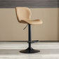 Contemporary Swivel Adjustable Height Stool Matte Finish Leather Barstool Clearhalo 'Bar Furniture' 'Bar Stools' 'bar_stools' 'furn' 'furn_bar_stools' 'Furniture' 'furniture_bar_stools' 'Kitchen & Dining Furniture' 1200x1200_ae5e77e9-823a-4c6a-801f-53d816fde94c