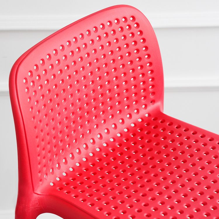 Scandinavian Plastic Dining Room Armless Stool Low Back Bar Stool for Kitchen Clearhalo 'Bar Furniture' 'Bar Stools' 'bar_stools' 'furniture_bar_stools' 'Kitchen & Dining Furniture' 'kitchen&dining_furn' 'kitchen' 'kitchen_furn' Furniture' 1200x1200_ae5edf79-f65f-4a6e-8969-d3f97d31b005
