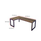 Modern Solid Wood Office Desk L-Shape Writing Desk with Shelf for Office Clearhalo 'furn' 'furn_office_desk' 'Furniture' 'Office Desks' 'Office Furniture' 'office_desk' 1200x1200_ae6217bc-ed84-4ce3-96fc-28c8003aaa32