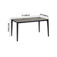 Rectangle 4 Legs Industrial Table Grey Tone Fixed Table of Sintered Stone Clearhalo ' dining_table' 'Dining Tables & Seating' 'Dining Tables' 'furn' 'furn_dining_table' 'Furniture' 'furniture_dining_table' 'Kitchen & Dining Furniture' 'kitchen&dining_furn' 'kitchen' 'kitchen_dining_table' 1200x1200_ae646de8-efc3-41e7-a397-55832e149537