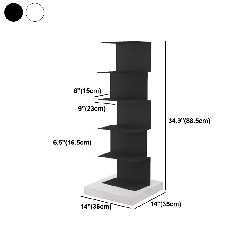 Closed Back Bookcase Contemporary Style Invisible Bookshelf for Study Room and Office Clearhalo 'Bookcases' 'furn' 'furn_bookcases' 'Furniture' 'furniture_bookcases' 'Office Furniture' 1200x1200_ae663e8e-c5c6-42e7-a9a5-fa05e74b5838
