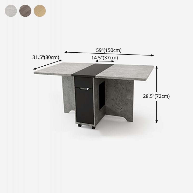 1/2/3/5/7 Pcs Wood Modern Dining Room Set with Foldable Table Dinette Set Clearhalo 'Dining Room Sets' 'Dining Tables & Seating' 'dining_room_set' 'furn' 'furn_dining_room_set' 'Furniture' 'furniture_dining_room_set' 'Kitchen & Dining Furniture' 'kitchen&dining_furn' 'kitchen' 1200x1200_ae665a28-f542-47be-bc0a-b7843c86bfc9