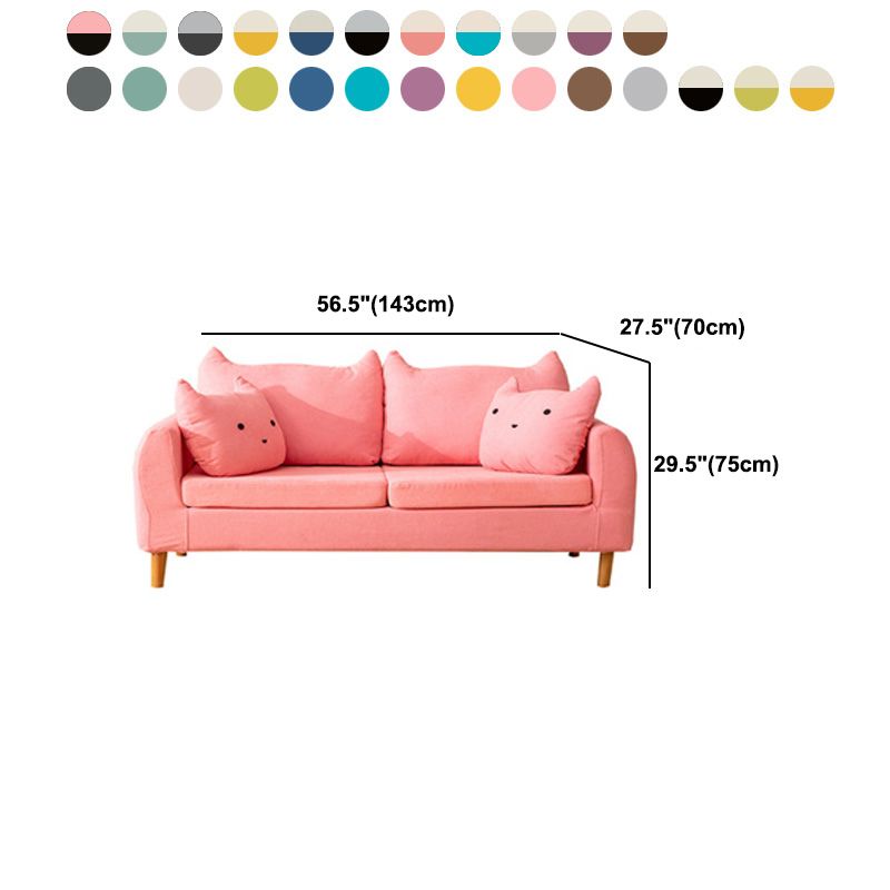 Contemporary Tuxedo Arm Sofa Washable Standard Sofa for Living Room, Apartment Clearhalo 'furn' 'furn_sofas' 'Furniture' 'Living Room Furniture' 'Sofa' 'sofas' 1200x1200_ae66baea-9c40-40d7-994d-037b4c4c9ff4