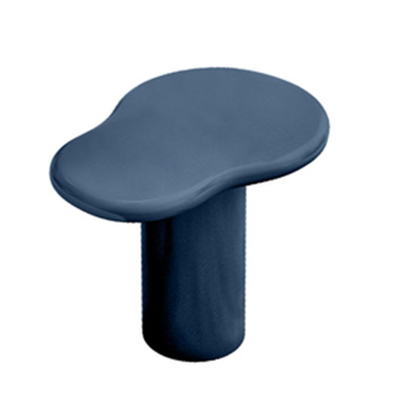 Pedestal de mesa de café de madera geométrica nórdica 1 mesa de cóctel individual