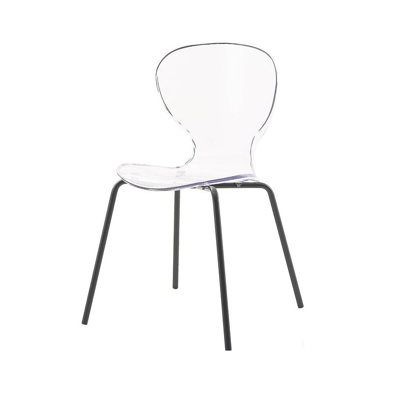 Modern Plastic Solid Back Side Chair 33"H Dining Chair with 4 Legs for Restaurant Clearhalo ' kitchen&dining_furn' 'Dining Chairs' 'Dining Tables & Seating' 'dining_chair' 'furn' 'furn_dining_chair' 'Furniture' 'furniture_dining_chair' 'Kitchen & Dining Furniture' 'kitchen' 1200x1200_ae6e80b9-d013-47a1-9352-83853b8be1d1