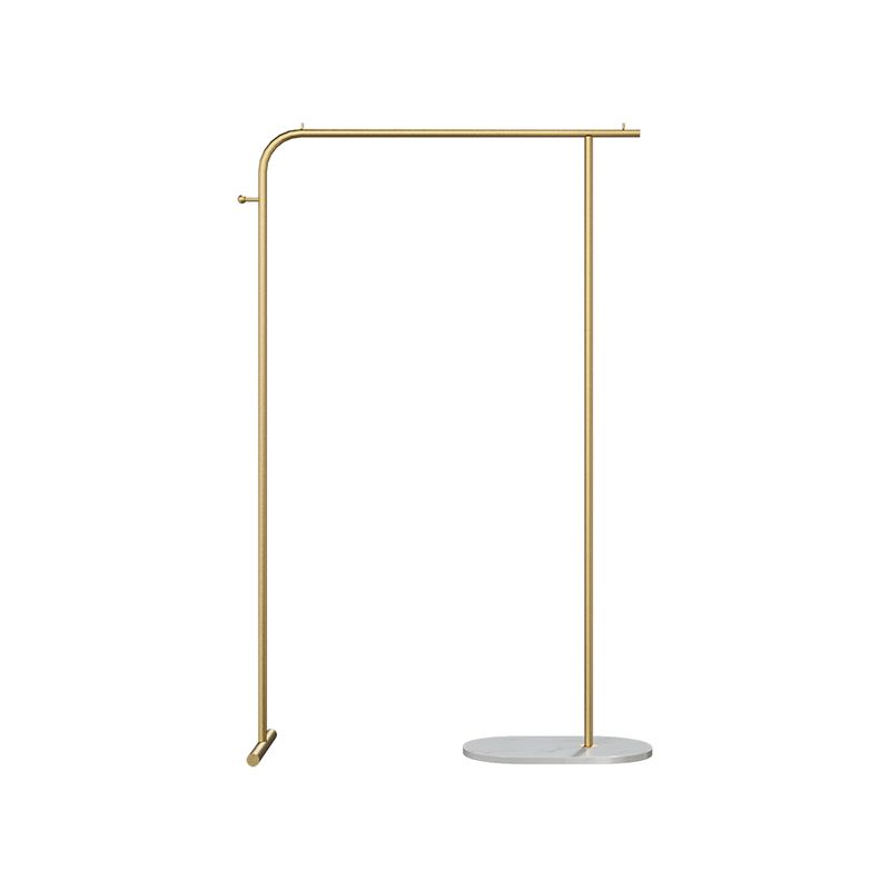 Simplicité Metal Hall Tree Tree Standing Coat Rack avec crochet de manteau