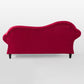 Bohemian Micro-velvet Chaise Lounge with Rolled Arms Reclining Accent Chair Clearhalo 'Chairs & Seating' 'Chaise Lounge' 'chaise_lounge' 'furn' 'furn_chaise_lounge' 'Furniture' 'Living Room Furniture' 1200x1200_ae74fbb3-a55e-4d97-865d-e26e96d27a58