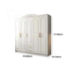 French Country Wardrobe White Wooden Wardrobe Closet for Bedroom Clearhalo 'Armoires & Wardrobes' 'armoires_wardrobes' 'Bedroom Furniture' 'furn' 'furn_armoires_wardrobes' 'Furniture' 1200x1200_ae772377-c7c4-44c9-b16a-8fd3fcaaed38