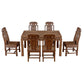Traditional Style Solid Wood Dining Set with Fixed Table and 4 Legs Base for Home Use Clearhalo 'Dining Room Sets' 'Dining Tables & Seating' 'dining_room_set' 'furn' 'furn_dining_room_set' 'Furniture' 'furniture_dining_room_set' 'Kitchen & Dining Furniture' 'kitchen&dining_furn' 'kitchen' 1200x1200_ae7a4b59-252e-453b-bcad-25d2c9b76bbc