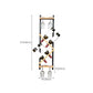 Wall Mounted Wine Shelf Wood and Metal Wine Holder Rack for Kitchen Clearhalo 'furn' 'furn_wine_racks' 'Furniture' 'Kitchen & Dining Furniture' 'Wine Racks' 'wine_racks' 1200x1200_ae7c6b86-05ed-4956-a860-17adc7fd5f2e