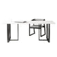 Rectangle Double Pedestal Industrial Table Fixed Table with Sintered Stone Clearhalo ' dining_table' 'Dining Tables & Seating' 'Dining Tables' 'furn' 'furn_dining_table' 'Furniture' 'furniture_dining_table' 'Kitchen & Dining Furniture' 'kitchen&dining_furn' 'kitchen' 'kitchen_dining_table' 1200x1200_ae800482-cce4-4e09-b381-7c87af87ae9f