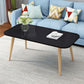 Contemporary 3 Legs and 4 Legs Cocktail Table Wooden Coffee Table