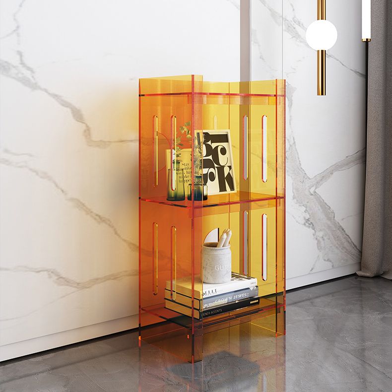 Modern Style Closed Back Bookcase Acrylic Standard Bookshelf Clearhalo 'Bookcases' 'furn' 'furn_bookcases' 'Furniture' 'Office Furniture' 1200x1200_ae81fac5-8caa-4afd-89ce-4b613ec11533