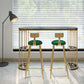 Oval Sintered Stone Bar Table Metal Base Dining Table with Storage Shelves Clearhalo 'Bar Furniture' 'Bar Tables' 'bar_tables' 'furn' 'furn_bar_tables' 'Furniture' 'Kitchen & Dining Furniture' 1200x1200_ae8617b9-33b3-4101-8af0-2312781f1f4a