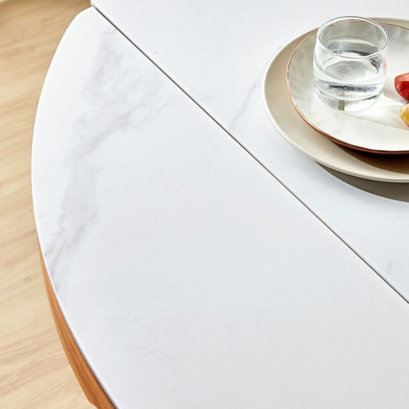 Hedendaagse rechthoekige en rond gemakkelijke vouwtafel met 4 voet