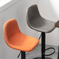 Metal Barstool Contemporary Metal Faux Tabinet Tabouret à comptoir rembourré à la maison