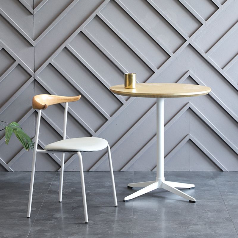 Modern Style Dining Chairs Armless Open Back Side Chairs with Metal Legs for Kitchen Clearhalo ' kitchen&dining_furn' 'Dining Chairs' 'Dining Tables & Seating' 'dining_chair' 'furn' 'furn_dining_chair' 'Furniture' 'furniture_dining_chair' 'Kitchen & Dining Furniture' 'kitchen' 1200x1200_ae8fd83e-6ab1-439f-87cb-9e18cf29807d