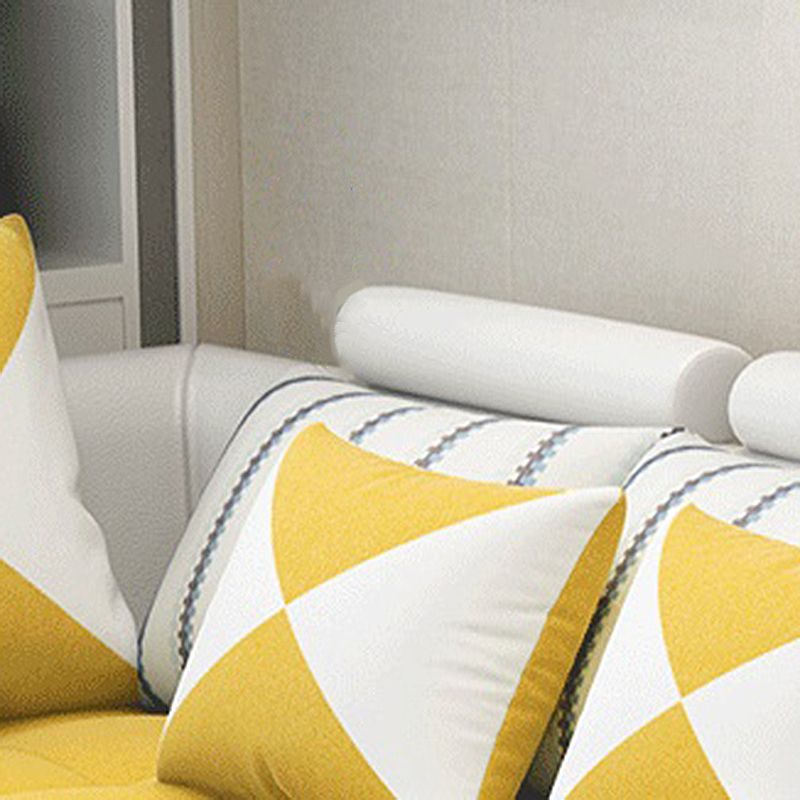 129.13 Inches Long Velvet Sectional Modern Sectional for Living Room Clearhalo 'furn' 'furn_sectionals' 'Furniture' 'Living Room Furniture' 'Sectionals' 1200x1200_ae943b44-e0a4-43d2-99ac-9df5d055fb01