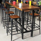 Modern Bar Dining Table Rectangle Bar Solid Wood Table in Brown Clearhalo 'Bar Furniture' 'Bar Tables' 'bar_tables' 'furn' 'furn_bar_tables' 'Furniture' 'Kitchen & Dining Furniture' 1200x1200_ae96f28e-619a-4574-8555-ca7158a05e40