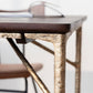 Traditional Luxury Dining Table Brown Solid Wood Dining Table with Metal Base Clearhalo ' dining_table' 'Dining Tables & Seating' 'Dining Tables' 'furn' 'furn_dining_table' 'Furniture' 'furniture_dining_table' 'Kitchen & Dining Furniture' 'kitchen&dining_furn' 'kitchen' 'kitchen_dining_table' 1200x1200_ae99a6cc-b74d-437b-b7bc-a38e99d8e314