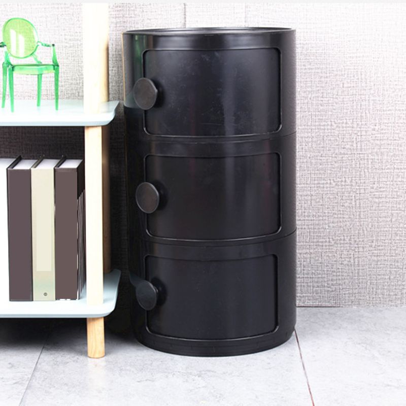 2/3/4-Türer-Nachttisch (Indien) 12,6 "H Plastik-Nachttischschrank