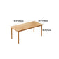 Rectangle Simplicity Dining Table Wood Color Fixed Table of Pinewood Solid Wood Clearhalo ' dining_table' 'Dining Tables & Seating' 'Dining Tables' 'furn' 'furn_dining_table' 'Furniture' 'furniture_dining_table' 'Kitchen & Dining Furniture' 'kitchen&dining_furn' 'kitchen' 'kitchen_dining_table' 1200x1200_ae9b0505-124b-4d2c-8805-c48b1044c844