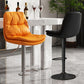 Contemporary Leather Adjustable Height Barstool Indoor Bar Stool with Iron Legs Clearhalo 'Bar Furniture' 'Bar Stools' 'bar_stools' 'furn' 'furn_bar_stools' 'furniture_bar_stools' 'Kitchen & Dining Furniture' 'kitchen&dining_furn' 'kitchen' 'kitchen_furn' Furniture' 1200x1200_ae9c9a05-18e7-4caf-8b67-a1b4c41a1465