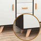 Server moderno in stile server ingegnerizzato da cucina con gambe in legno