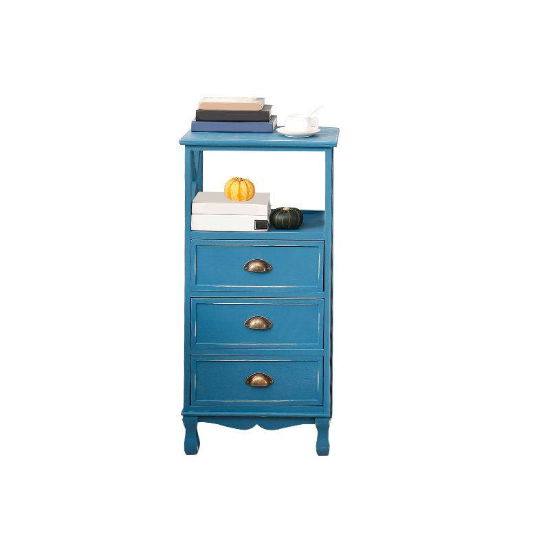 17.71" L * 11.81" W Accent Cabinet 3/2/1 - Drawer and 1 - Door Chest Clearhalo 'Cabinets & Chests' 'cabinets_chests' 'furn' 'furn_cabinets_chests' 'Furniture' 'Living Room Furniture' 1200x1200_aea1d7fc-bc56-4a4f-aa73-da6ccf8c8ddb