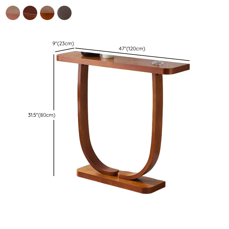 Madera sólida de 31.5 "de altura Tabla de acento de la tabla 1