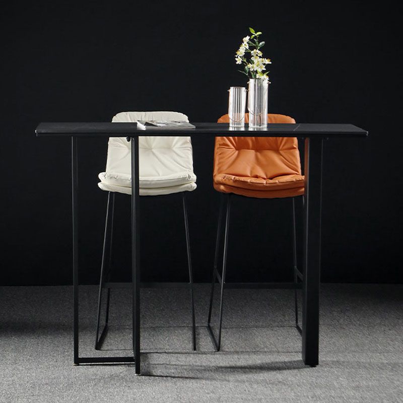 Industrial Rectangle Top Counter Table Marble Top 42-inch Height Table Clearhalo 'Bar Furniture' 'Bar Tables' 'bar_tables' 'furn' 'furn_bar_tables' 'Furniture' 'furniture_bar_tables' 'Kitchen & Dining Furniture' 'kitchen&dining_furn' 'kitchen' 1200x1200_aea8656b-c43b-429a-9465-6a06b1a95d51