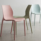 Plastic Scandinavian Dining Kitchen Room Side Chair Solid Back Chair Clearhalo 'Dining Chairs' 'Dining Tables & Seating' 'dining_chair' 'Furniture' 'furniture_dining_chair' 'Kitchen & Dining Furniture' 1200x1200_aea9534f-abbc-407a-9fe9-15a4975c93c0