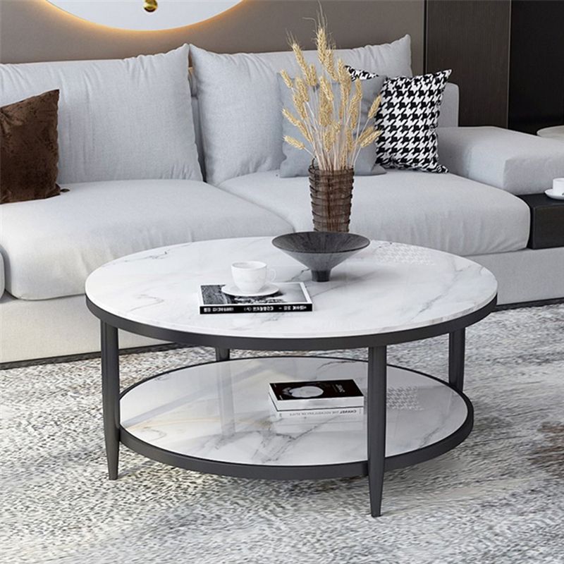 4 gambe tavolino ardesia tavolino rotondo per soggiorno