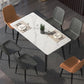 Metal Industrial Rectangle Dining Table Sintered Stone Table with Legs Clearhalo ' dining_table' 'Dining Tables & Seating' 'Dining Tables' 'Furniture' 'furniture_dining_table' 'Kitchen & Dining Furniture' 'kitchen&dining_furn' 'kitchen' 'kitchen_dining_table' 1200x1200_aeb09693-05dc-4c53-8b8a-6aa72bea1878