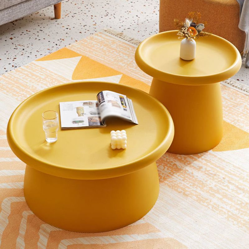 Pedestal Base Diseño Mesa de cóctel Material acrílico Selección multicolor de mesa de café