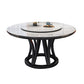 Solid Wood Pedestal Dining Table Round Faux Marble Dining Table Clearhalo 'Dining Tables & Seating' 'Dining Tables' 'dining_table' 'furn' 'furn_dining_table' 'Furniture' 'Kitchen & Dining Furniture' 1200x1200_aeb3d4c5-b1c6-4afb-91ac-8a7b509775aa