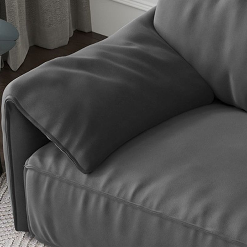 Sofá estándar de la almohada de la sala de estar contemporánea