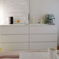Contemporary Storage Chest Manufactured Wood Dresser , 15.6 Inch W Clearhalo 'Bedroom Furniture' 'Dressers & Chests' 'dressers_chests' 'furn' 'furn_dressers_chests' 'Furniture' 1200x1200_aeb9537e-4b65-4616-acba-c272069837e0