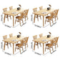 Rectangle Solid Wood Dining Table Modern Rubber Wood Table in Nature with 4 Legs Clearhalo ' dining_table' 'Dining Tables & Seating' 'Dining Tables' 'furn' 'furn_dining_table' 'Furniture' 'furniture_dining_table' 'Kitchen & Dining Furniture' 'kitchen&dining_furn' 'kitchen' 'kitchen_dining_table' 1200x1200_aebfe58f-6db1-46a3-b480-f6968e98c79f