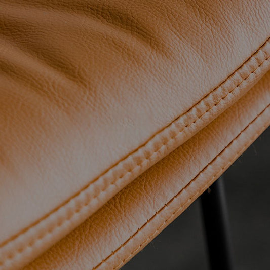 Modern Backrest Armless Counter Stool Iron Cafe Bar Stool with Cushion Clearhalo 'Bar Furniture' 'Bar Stools' 'bar_stools' 'furn' 'furn_bar_stools' 'Furniture' 'Kitchen & Dining Furniture' 1200x1200_aec2087f-ed20-4b4c-bada-bd656a9e39b6