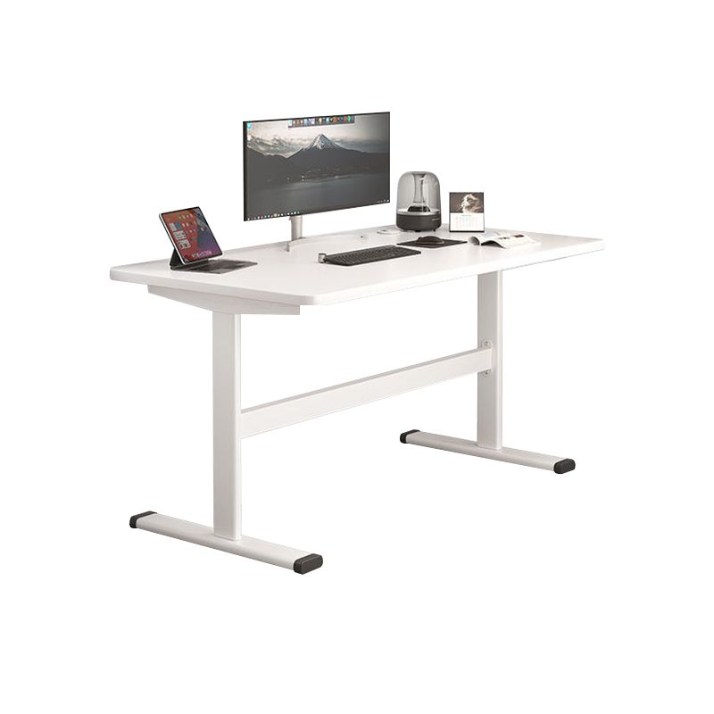 Bureau d'écriture en bois de style industriel 29.13 pouces de haut bureau avec des jambes en métal