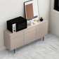 Wooden Rectangle Sideboard Modern Home Sideboard Cabinet with Drawers and Door Clearhalo 'buffet_sideboard' 'Buffets & Sideboards' 'furn' 'furn_buffet_sideboard' 'Furniture' 'Kitchen & Dining Furniture' 1200x1200_aecc0791-7887-446c-9bd9-3a4293e67f4f