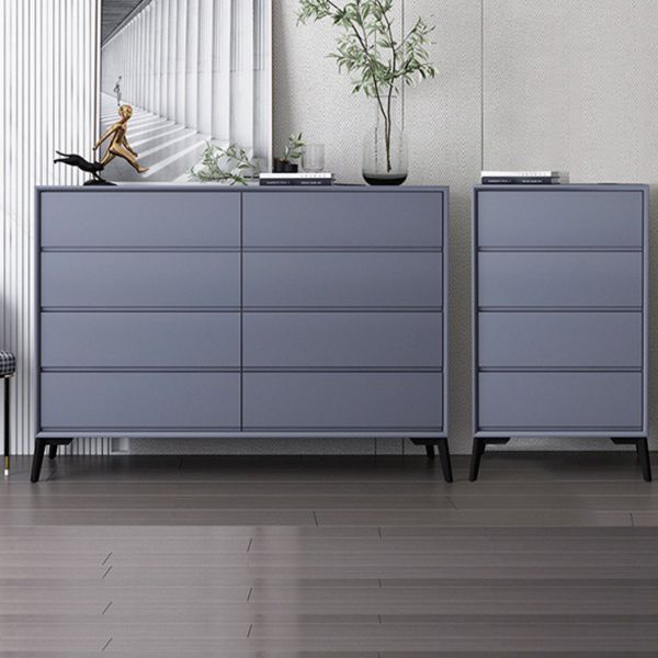 Modern Engineered Wood Buffet Sideboard 15.7"D Dining Room Buffet Server Clearhalo 'buffet_sideboard' 'Buffets & Sideboards' 'furn' 'furn_buffet_sideboard' 'Furniture' 'furniture_buffet_sideboard' 'Kitchen & Dining Furniture' 1200x1200_aecc1a0e-e766-4141-9725-565c9a02e205