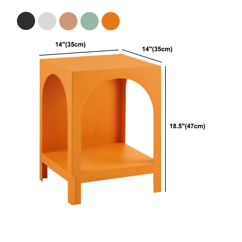 Metal Closed Back Bookshelf Scandinavian Style Bookcase for Home Office Clearhalo 'Bookcases' 'furn' 'furn_bookcases' 'Furniture' 'furniture_bookcases' 'kitchen' 'kitchen_bookcases' 'Living Room Furniture' 'Office Furniture' 1200x1200_aecf71da-0d0b-404e-9b49-fbea8b78c559