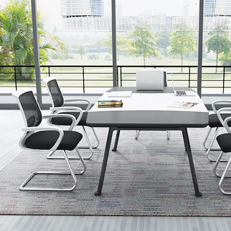 Sedia moderna nessuna sedia ergonomica angosciante con schiena traspirante