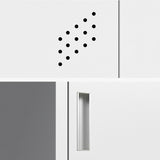 Hinged Wardrobe Armoire Metal Contemporary Wardrobe Cabinet for Bedroom