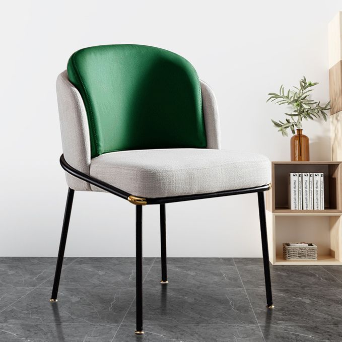 Industrial Chair Dining Armless Chairs for Kitchen with Metal Legs Clearhalo 'Dining Chairs' 'Dining Tables & Seating' 'dining_chair' 'furn' 'furn_dining_chair' 'Furniture' 'furniture_dining_chair' 'Kitchen & Dining Furniture' 1200x1200_aed3e640-ac05-43a1-b12d-a1a61fdff562