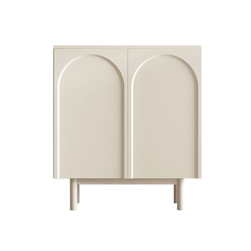 Moderno tavolo da tavolo a buffet in legno con porte per sala da pranzo