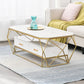 Modern Slate Geometric Coffee Table Gold Metal Frame Coffee Table with Storage Clearhalo 'Coffee & Accent Tables' 'Coffee Tables' 'coffee_tables' 'furn' 'furn_coffee_tables' 'Furniture' 'furniture_coffee_tables' 'Living Room Furniture' 1200x1200_aed5c4b7-d00c-4c56-8a03-33d995e169d2